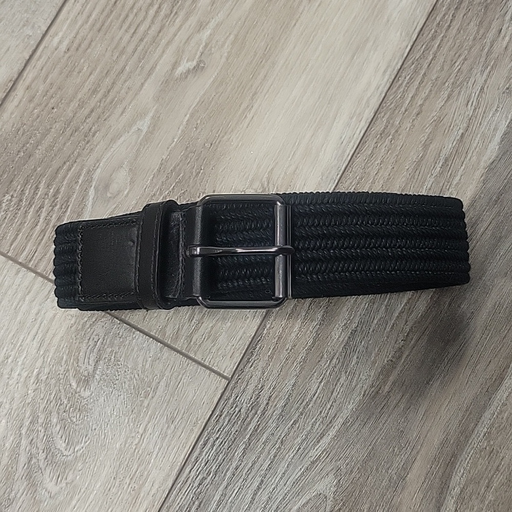 Urban Outfitters Size 32 Black Woven Belt NWOT - Picture 1 of 4